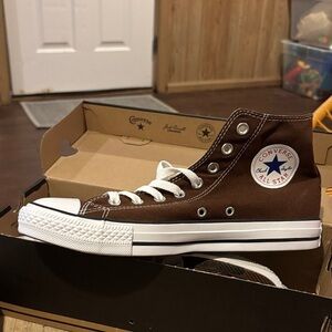 Converse Chocolate High-Top Sneakers